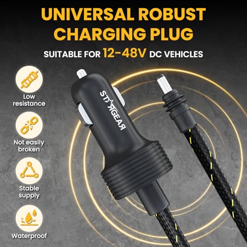 Starlink Mini Cable 12V Power Cable 3M 10FT (Braided 3M/10FT)