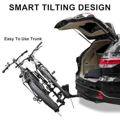 2 E Bike Rack Hitch Mounted (2 Bike Rack Upgrate with Lock)
