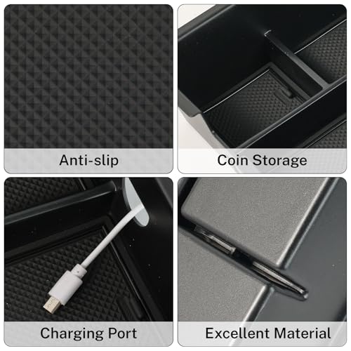 Armrest Center Console Storage Box for Toyota Land Cruiser Prado J120 2004 (GX470 2004-2009)