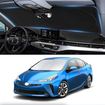 Windshield Sunshade for Toyota Prius Hatchback 2016 (Fit Prius 2010-2022)