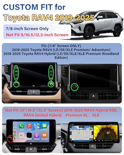 Magnetic Phone Holder for Toyota RAV4 2019 (Magnetic / 2019-2025 Toyota RAV4 | 7/8-Inch)