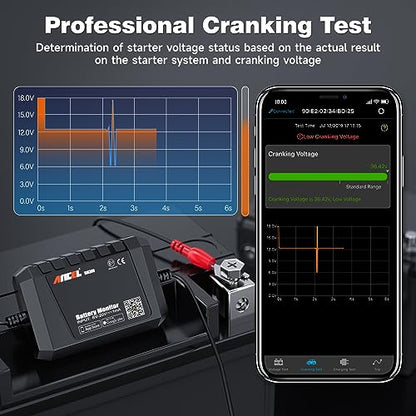 BM300 12V Battery Monitor (Black)