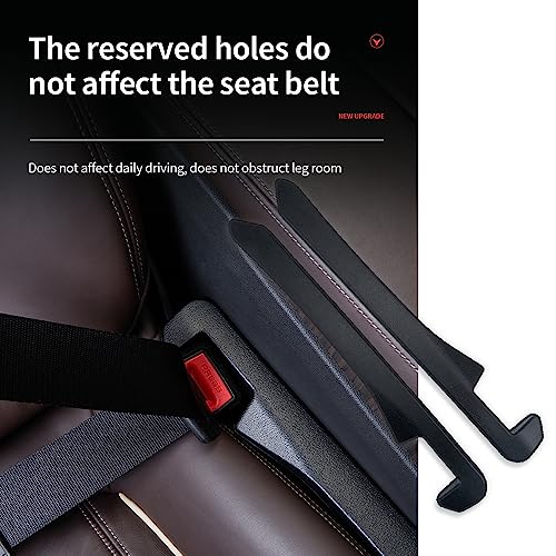 2PCS Car Seat Gap Filler (Black)