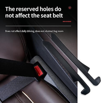 2PCS Car Seat Gap Filler (Black)