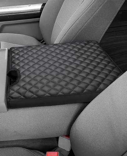 Car Center Console Armrest Cover for 2025 Ford F150 Accessories 2015 (Cushion / 2015-2026 Jump Seat)