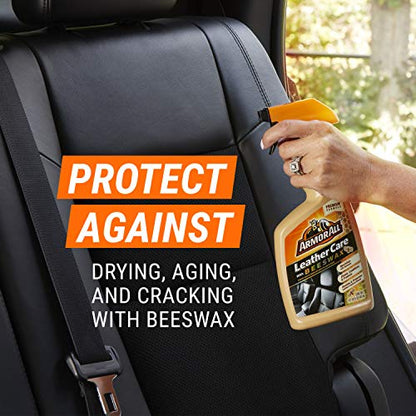 Car Leather Care Spray Bottle (16 Fl Oz (Pack of 6) / Beeswax (6 Pack))