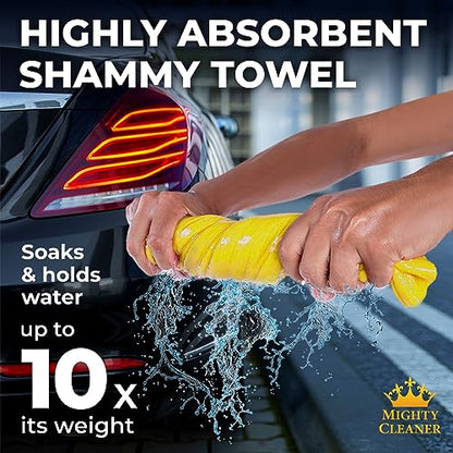 Shammy Cloth for Car Drying (Yellow)