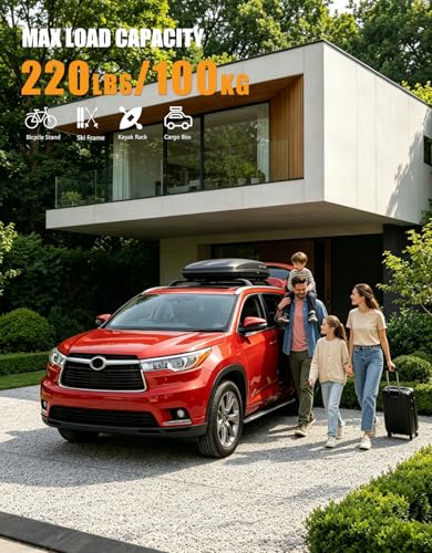 Roof Rack Cross Bars Fit for Toyota Highlander 2014 (Compatible with Toyota Highlander 2014-2019)