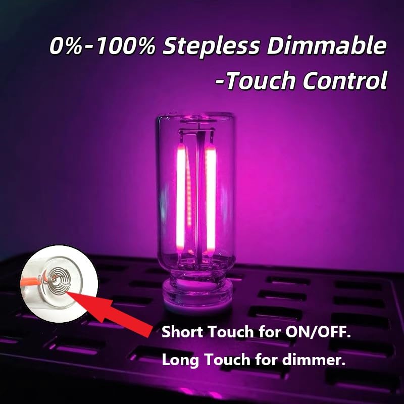 Dimmable Purple USB Touch Control Led Lights (purple)