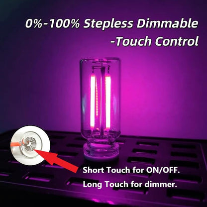 Dimmable Purple USB Touch Control Led Lights (purple)