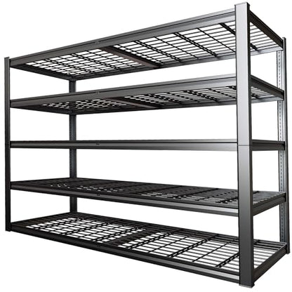 67" Wide 5 Tier Garage Shelving Unit (67"Wx24"Dx84H | 5 Tier)