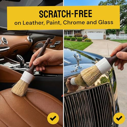 Car Detailing Brush Set 6 (6 Pack)