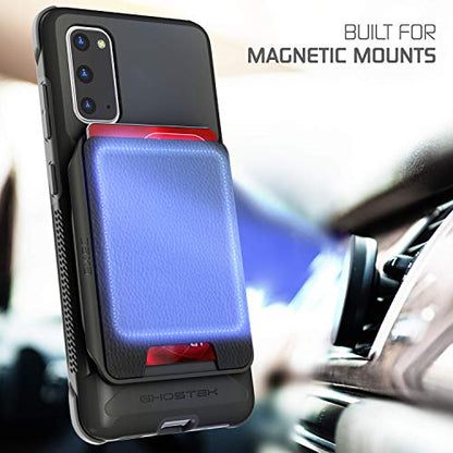 Exec Galaxy S20 Wallet Case Card Holder with Built (Galaxy S20 / Black)