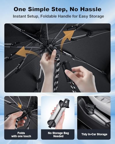 Windshield Sunshade Umbrella for 2019 (2019-2026 Traverse)