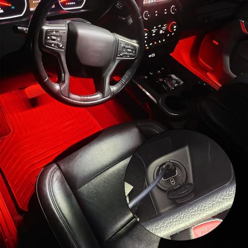 Car LED Strip Light (Red / USB)