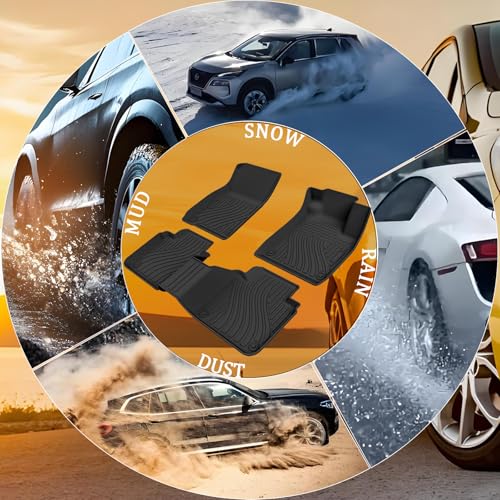 All Weather TPE Floor Mats Custom (For 2019-2025 Toyota RAV4 Floor Mat)