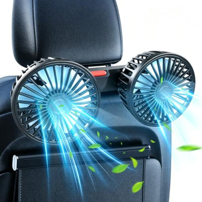 USB Car Cooling Fans for Backseat