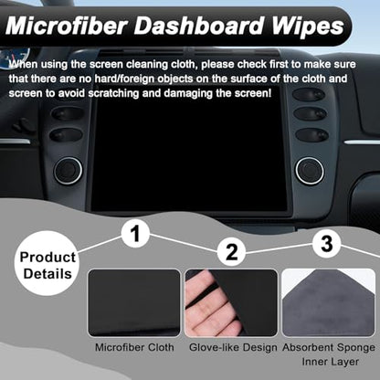 Car Screen Cleaner (Black& Grey)