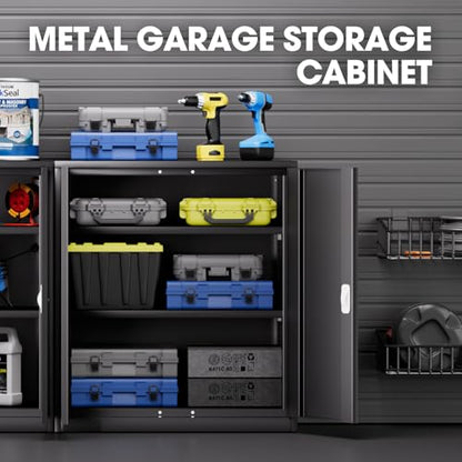Metal Storage Cabinet (36in BK)