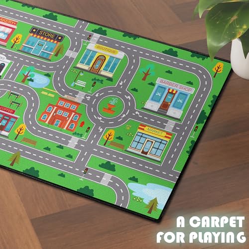 Play Mat for Playroom (2'x 3' / Towncity01)