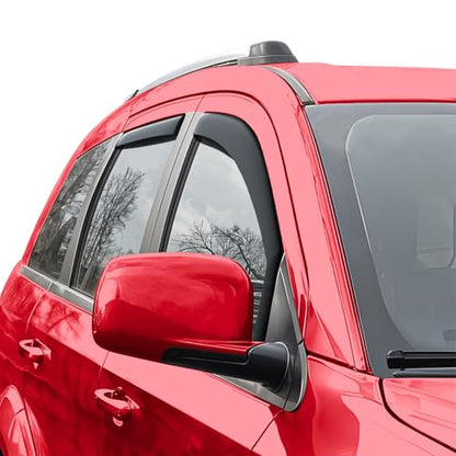 in Channel Extra Durable Rain Guards for Dodge Journey 2009 (For Journey 09-20)