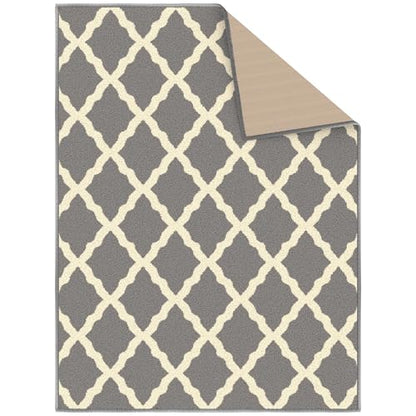 2x3 Indoor Door Mat (Trellis Gray / 2'3" x 3' (Mat))
