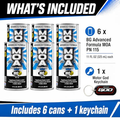 BG Advanced Formula MOA PN 115 Motor Oil Additive