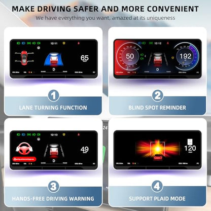8.9'' Head Up Display for Tesla Model 3 Highland with Wireless