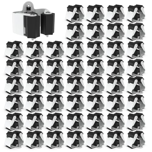 Broom Holder Wall Mount 50 Pack (50 / Matte Black)