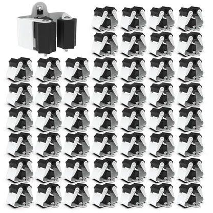 Broom Holder Wall Mount 50 Pack (50 / Matte Black)