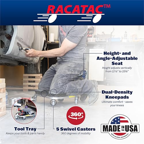 Kneeling Creeper 3 Inch Casters (3 Inch / Standard)