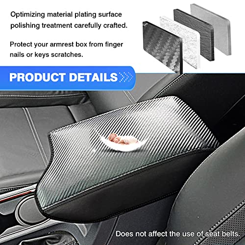 Center Console Cover for 2019 (10)19-23|Ranger|Carbon Pattern,Regular)