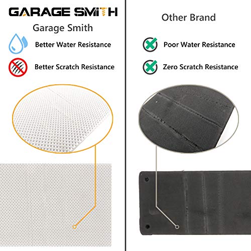 Garage Wall Protector Car Door Protectors Foam Wall Bumper Pad (White)