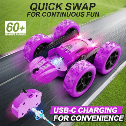 RC Cars Purple Remote Control Car for Girls (Purple)