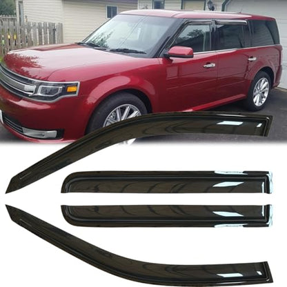 4pcs Original Window Visors for 2009 (for 2009-2019 Ford Flex)