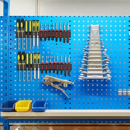 Screwdriver Plier Organizer Wall Mount (1 PCS Black)