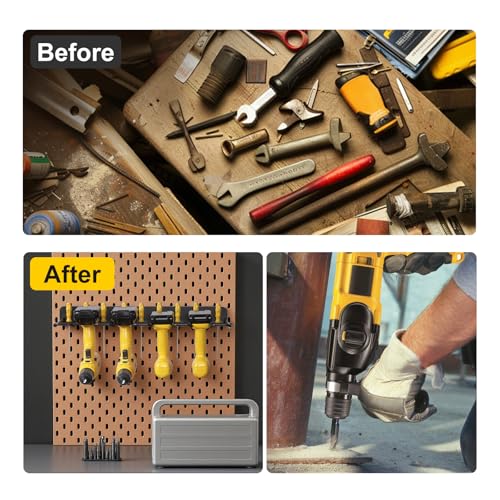 Power Tool Organizer Wall Mount (Black S)