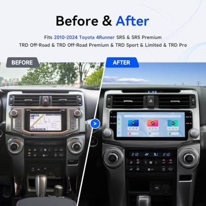 Head Unit for Toyota 4Runner 2010 (Silver)