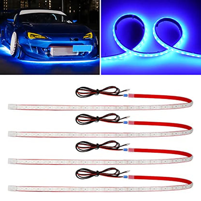 Blue Led Strip Lights (Blue / 24 inch)