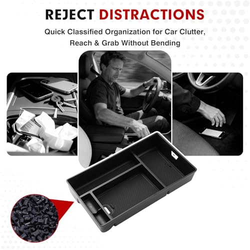 Center Console Organizer for 2022 2023 2024 2025 2026 Lexus NX NX 250 (2022-2026 Lexus NX 250/350/350h/450h+)