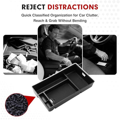 Center Console Organizer for 2022 2023 2024 2025 2026 Lexus NX NX 250 (2022-2026 Lexus NX 250/350/350h/450h+)
