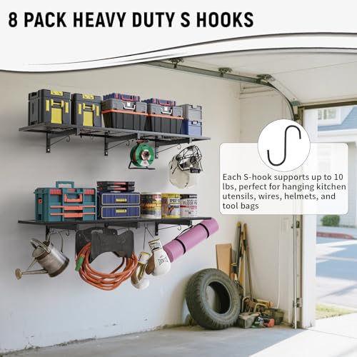 2 Pack Garage Wall Shelves (A-2 PACK)
