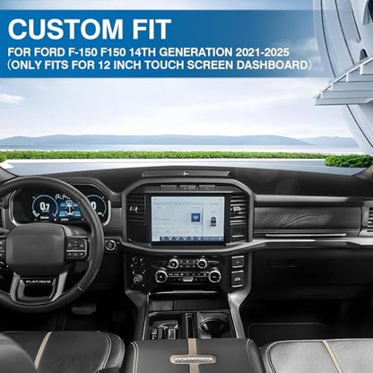 Black Dash Cover for Ford F (F-150 21-26(Black))