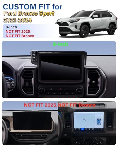 Magnetic Phone Mount for Ford Bronco Sport 2021 (Magnetic / Bronco Sport 2021-2024 (8 inch screen))