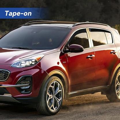 Window Visors Rain Guards for Kia Sportage 2017 (2017-2022 Kia Sportage)