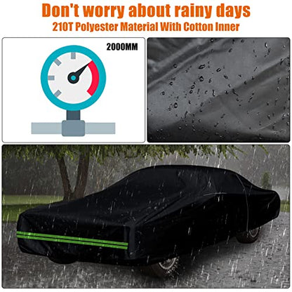 Waterproof Car Cover Compatible with Chevrolet Monte Carlo LS (Monte Carlo 1978-1988)