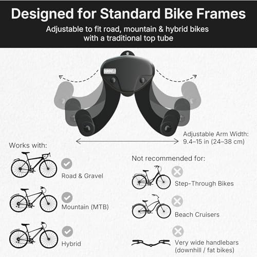 Bike Wall Mount (2 Pack)