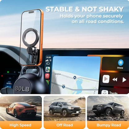 Car Phone Holder for Land Rover Defender 2022 (Fit for 22-25 Defender & 24-26 Evoque, 11.4-Inch)