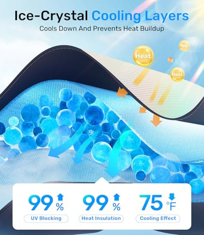 Upgrade Windshield Sun Shade (For Toyota RAV4 (2019-2025))