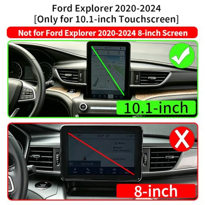 Car Phone Holder Mount for Ford Explorer 2020 (for Ford Explorer 2020-2024 [only for 10.1 inch])